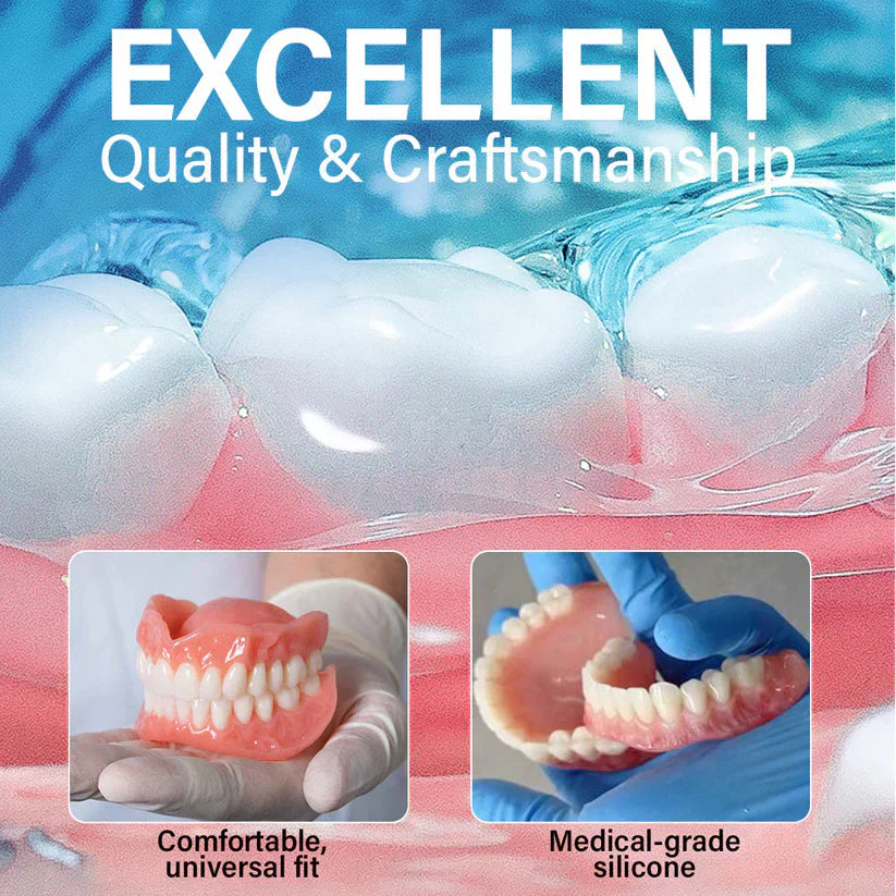 ✨Ends Today: 70% OFF!  ⏰Acezozla® Medical Full Denture with Strong Suction ✅